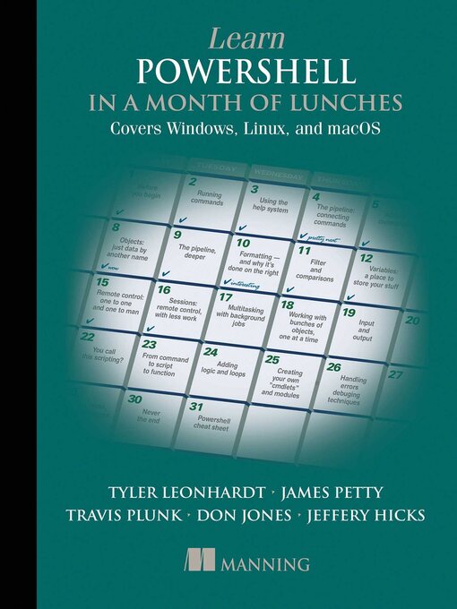 Title details for Learn PowerShell in a Month of Lunches by Travis Plunk - Wait list